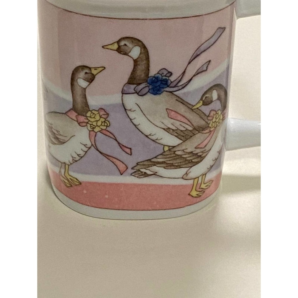 Vintage‎ Geese Coffee Mug Cup